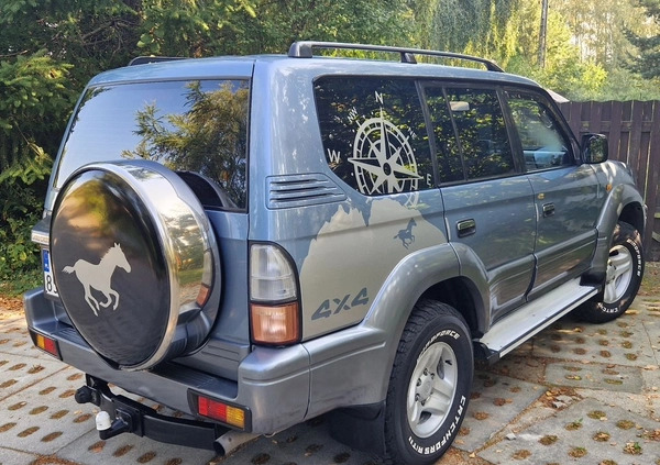 Toyota Land Cruiser cena 59900 przebieg: 214555, rok produkcji 1999 z Kowary małe 781